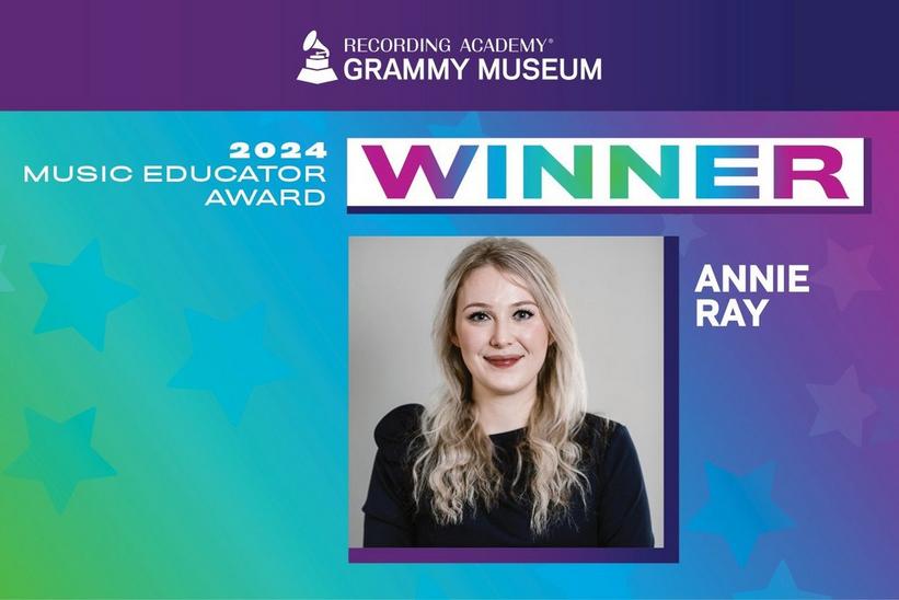 Virginia's Annie Ray To Be Honored With 2024 Music Educator Award